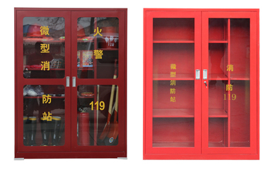 工厂专业消防柜消防柜的标准消防柜厂家销售价 全钢消防柜规格 防火柜消防器材柜 消防柜工厂价格